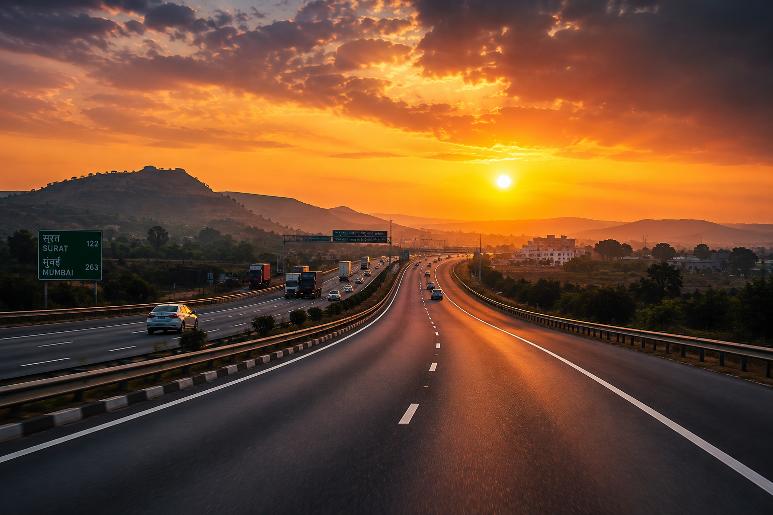 Surat to Mumbai one way taxi booking service