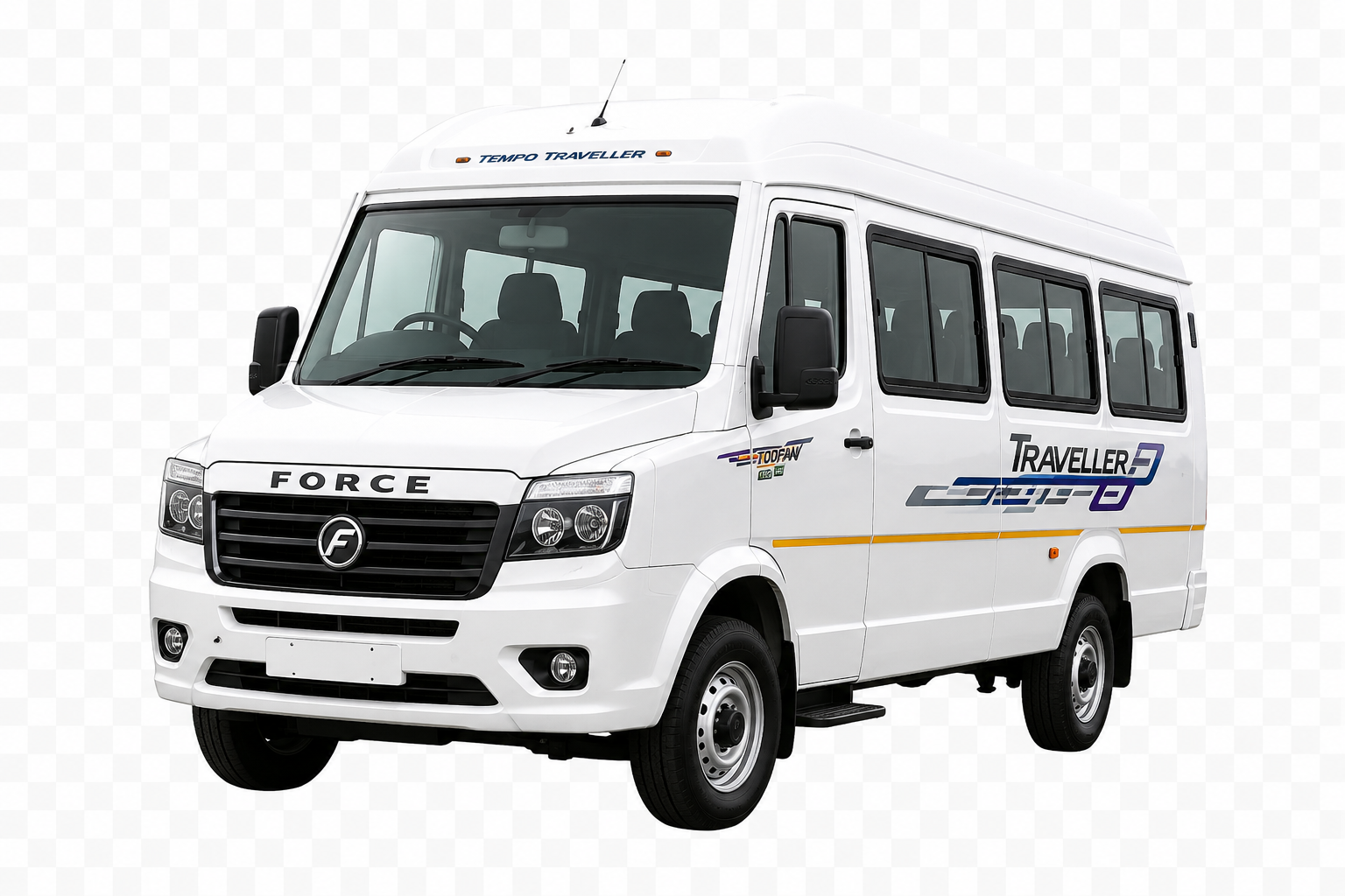 Tempo Traveller taxi for group and corporate outstation trips